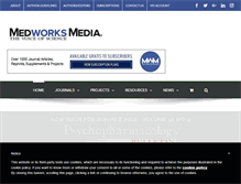 Tablet Screenshot of medworksmedia.com